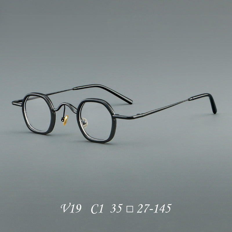 Punk Vintage Round Glasses Frames