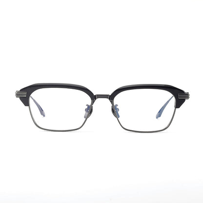 Retro Rectangular Titanium Glasses Frames additional product view
