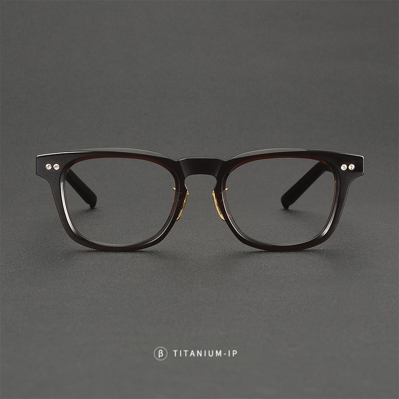 Classic Square Acetate Glasses Frames additional product view