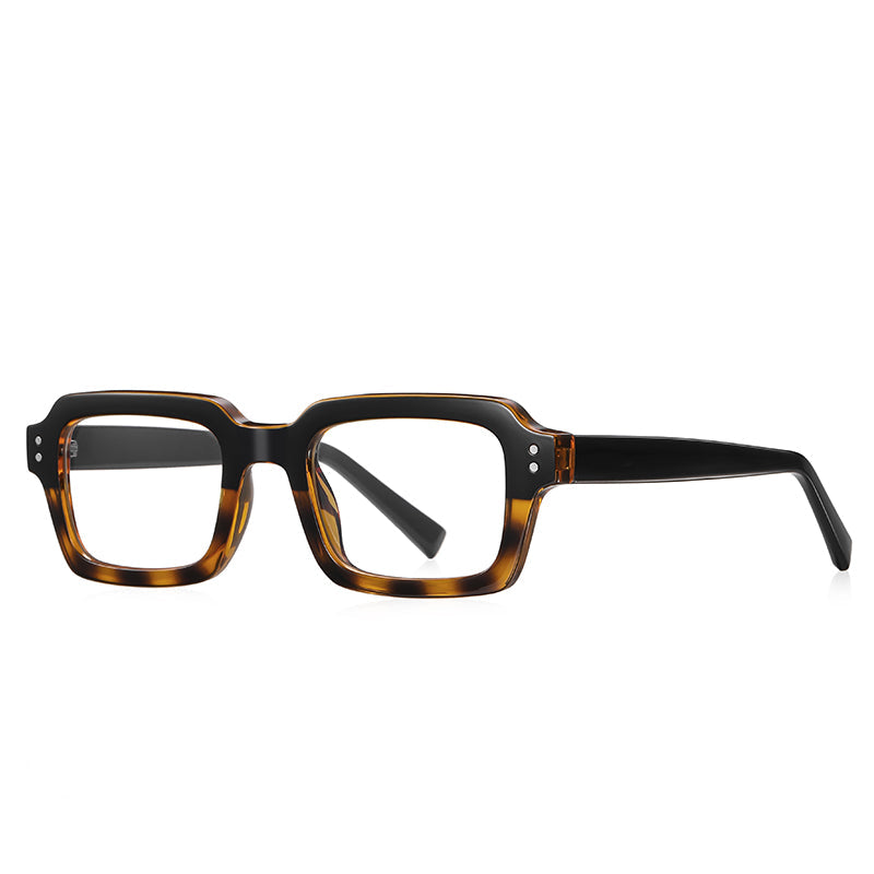 Vintage Black Square Glasses Frames