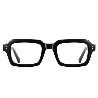 Vintage Black Square Glasses Frames additional product view