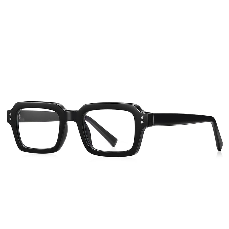 Vintage Black Square Glasses Frames