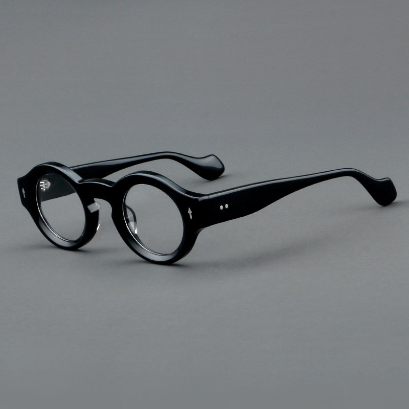 Retro Round Acetate Glasses Frames