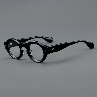 Retro Round Acetate Glasses Frames
