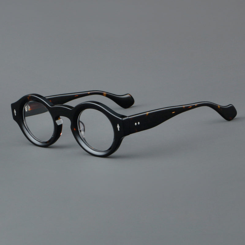 Retro Round Acetate Glasses Frames
