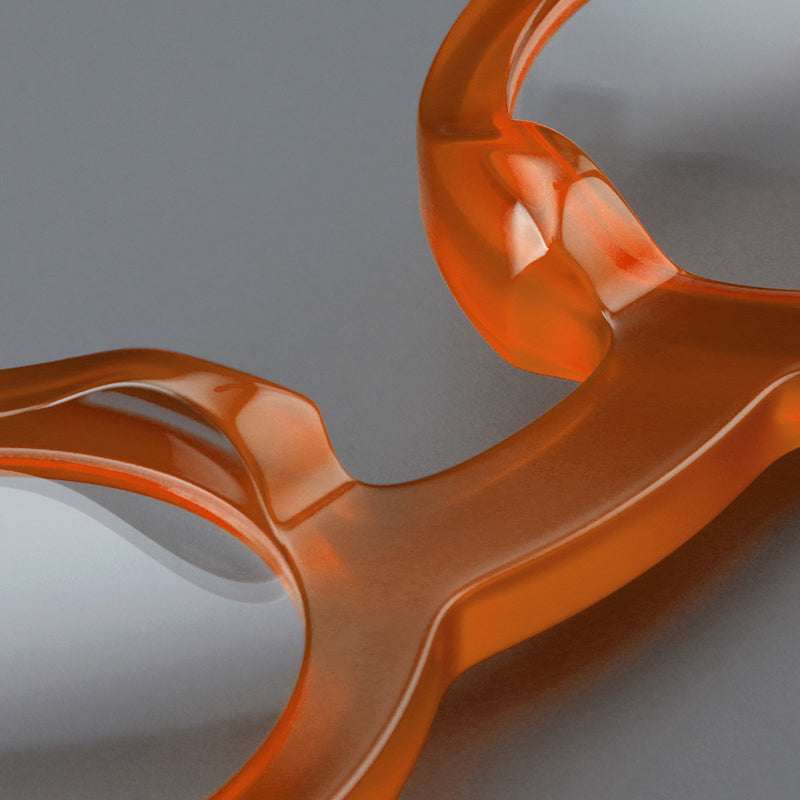 Retro Round Acetate Glasses Frames