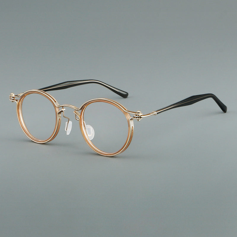 Vintage Glasses Frames - Champagne & Gold