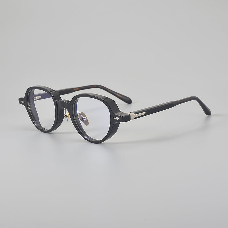 Retro Round Acetate Glasses Frames