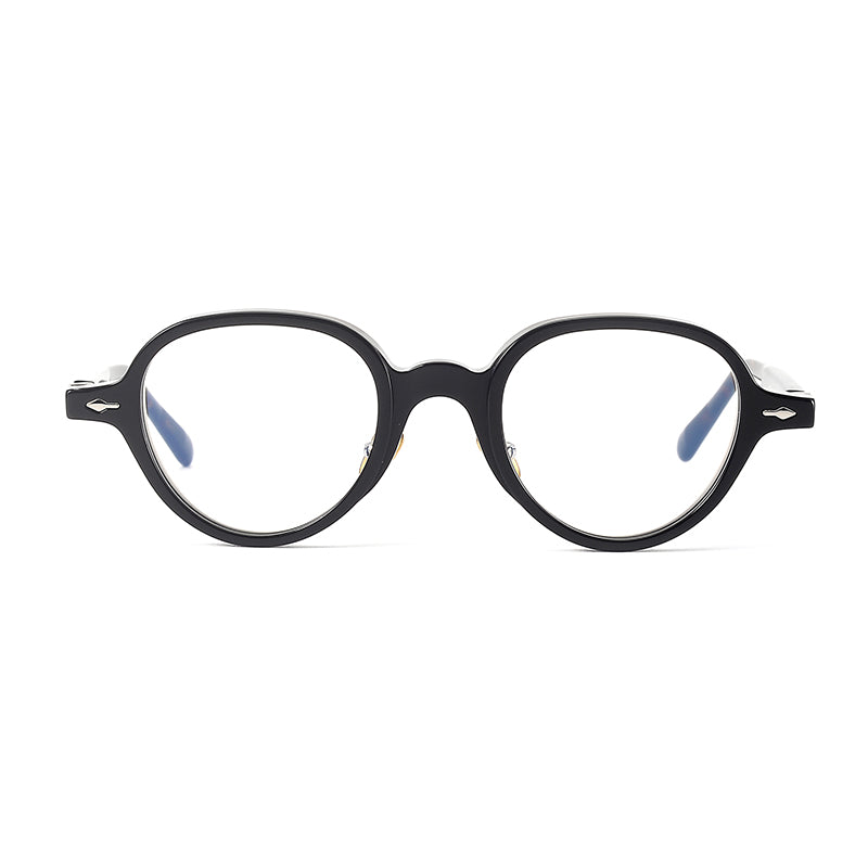 Retro Round Acetate Glasses Frames