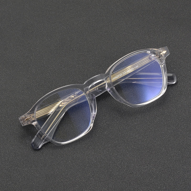 Square Acetate Glasses Frames side view