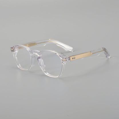 Square Acetate Glasses Frames frame detail