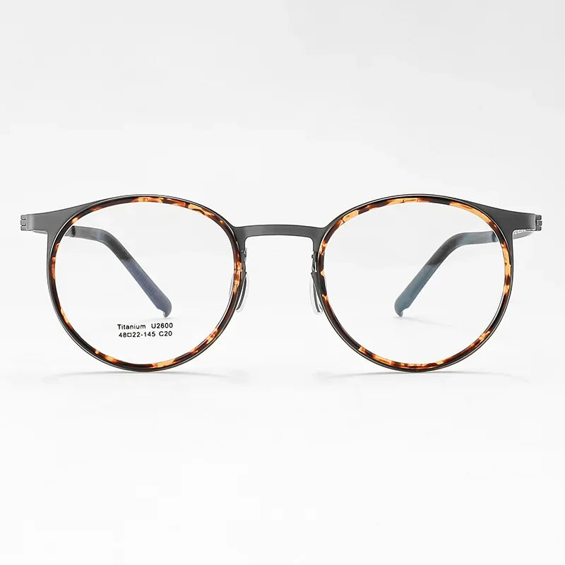 Vintage Acetate Glasses Frames side view