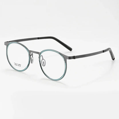 Vintage Acetate Glasses Frames frame detail