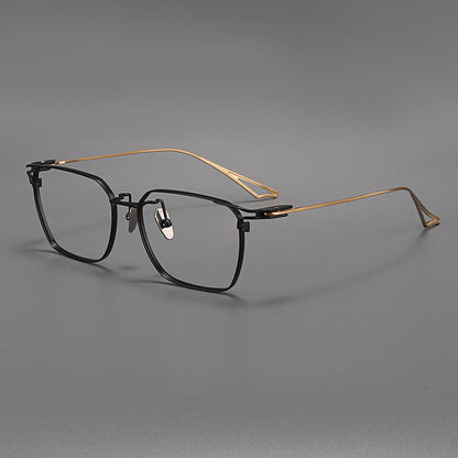 Vintage Titanium Glasses Frames side view
