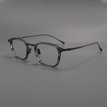 Men's Titanium Glasses Frames frame detail