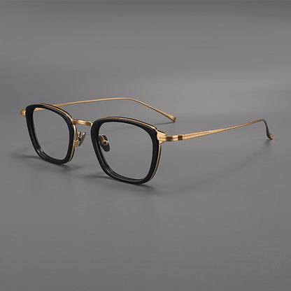 Men's Titanium Glasses Frames temple detail