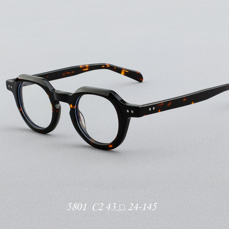Vintage Round Acetate Glasses Frames