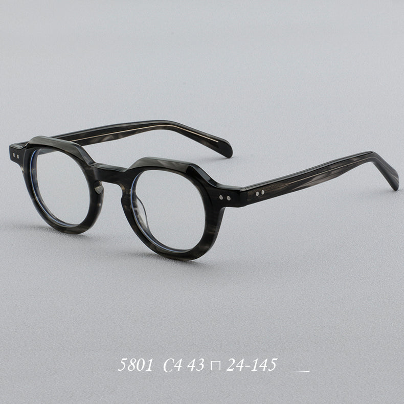Vintage Round Acetate Glasses Frames