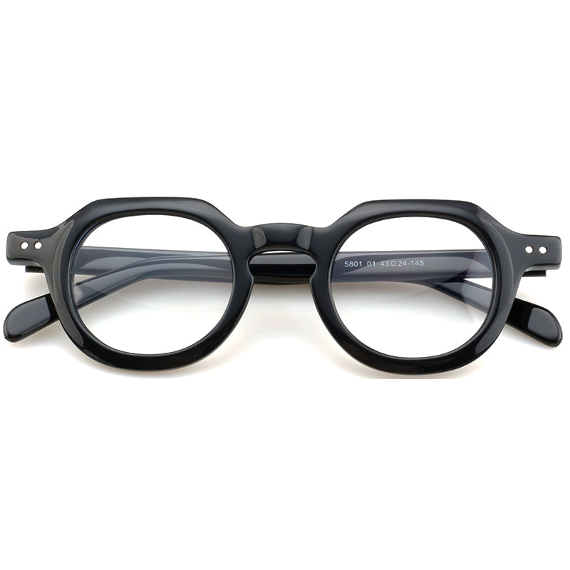Vintage Round Acetate Glasses Frames