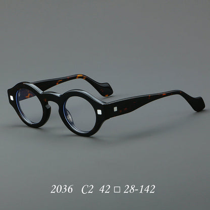 Vintage Acetate Glasses Frames side view