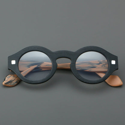 Vintage Acetate Glasses Frames lens detail