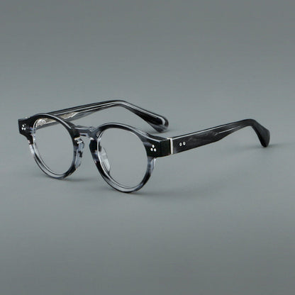 Vintage Acetate Glasses Frames side view