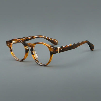Vintage Acetate Glasses Frames front view