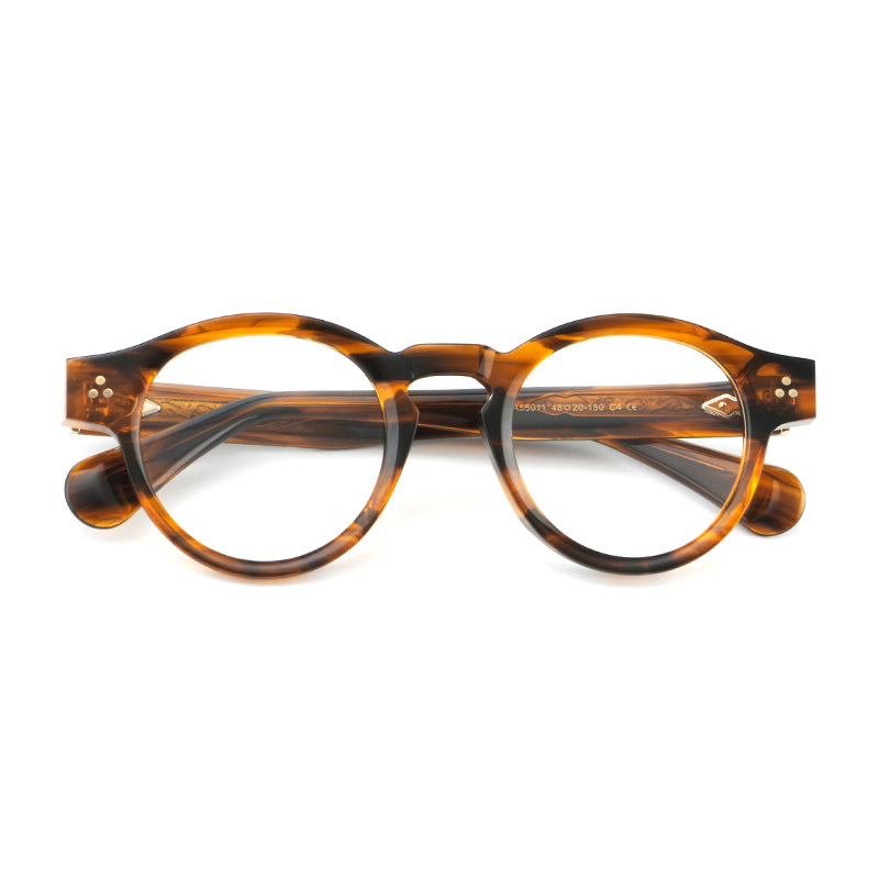 Vintage Acetate Glasses Frames frame detail