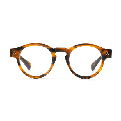 Vintage Acetate Glasses Frames lens detail