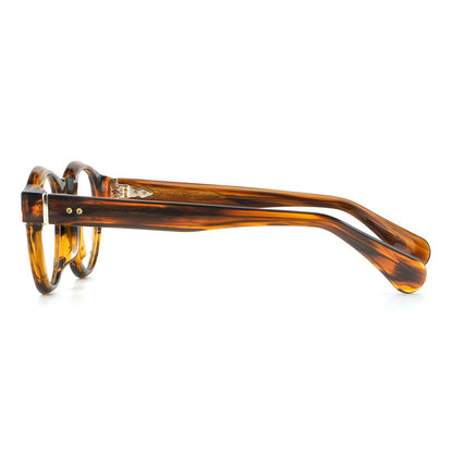 Vintage Acetate Glasses Frames temple detail