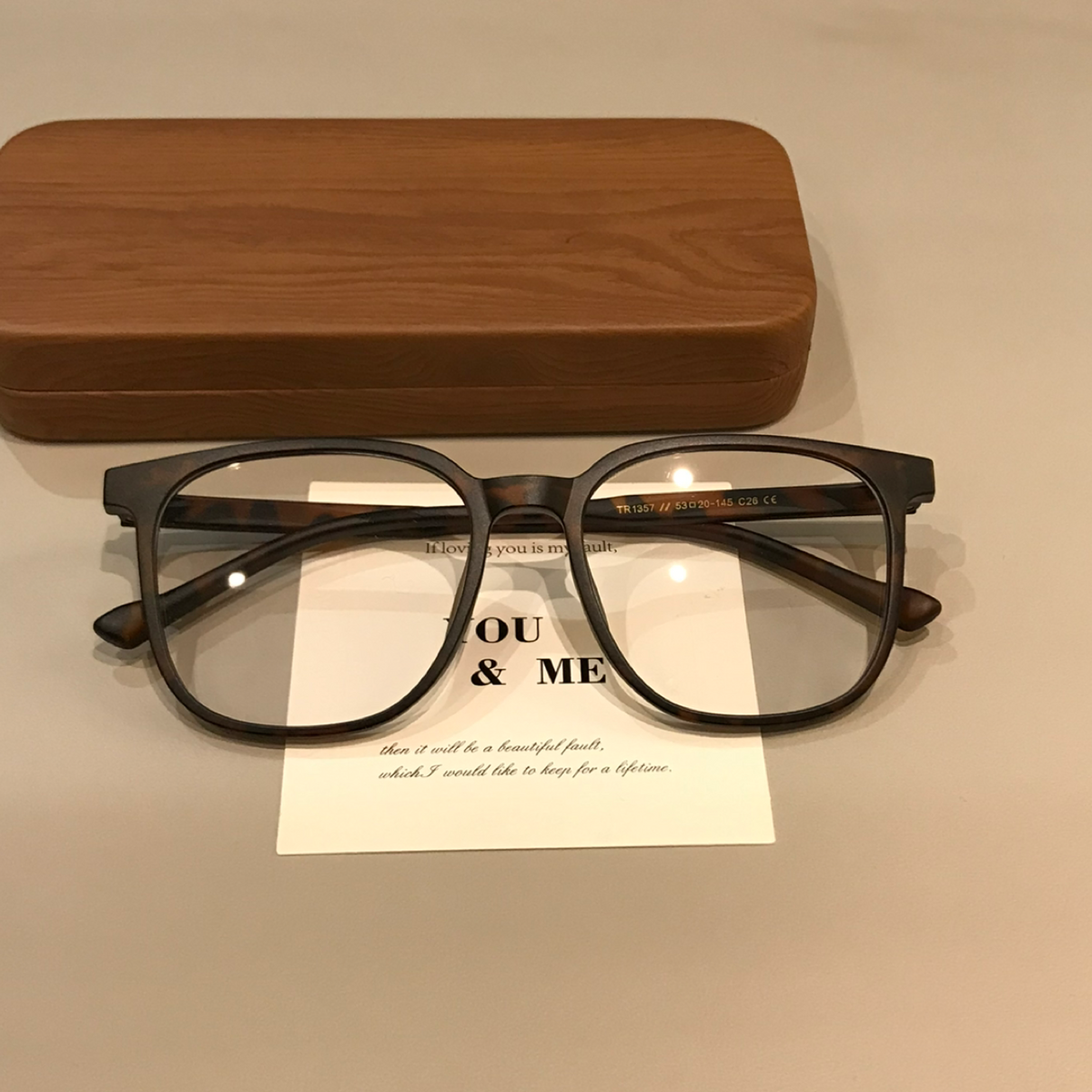 Geometric Square Eyeglass Frames with Angled Corners, Black Finishes o - Matte Tortoiseshell