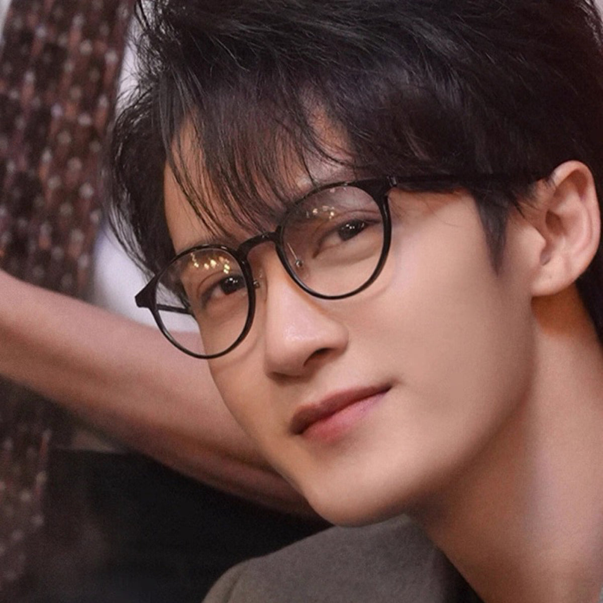 Compact Round Eyeglass Frames with Slim Temples, Black or Tortoiseshell