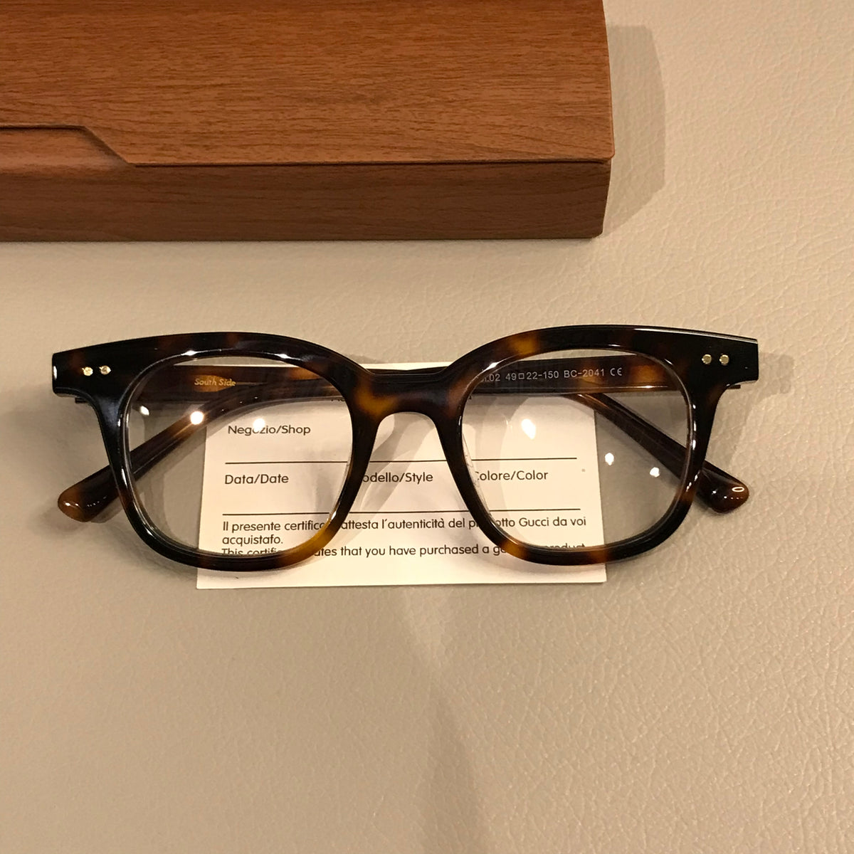 Retro Rectangular Eyeglass Frames with Paired Corner Rivets, Tortoises - Tortoiseshell