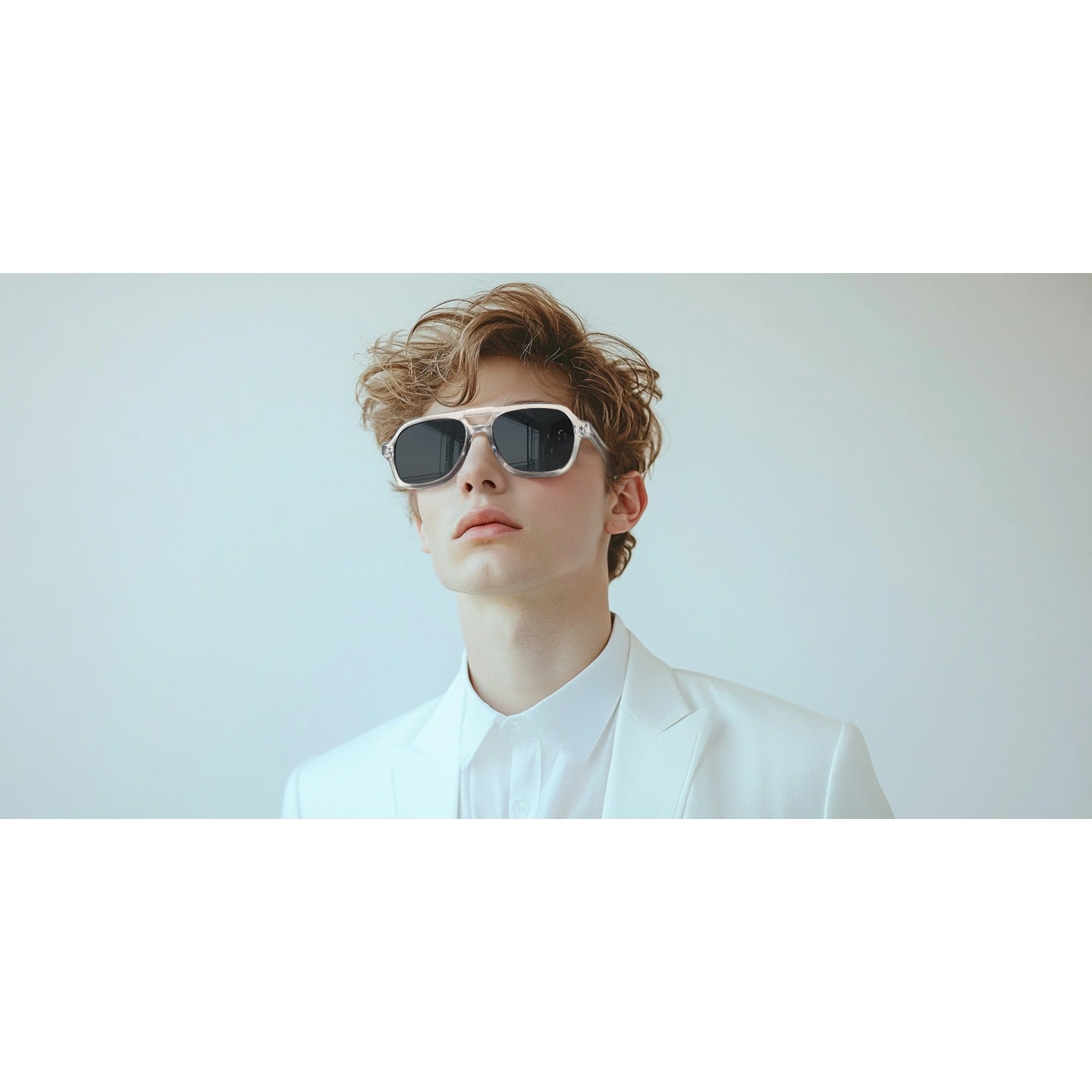 Acetate Tortoise Pilot Polarized UV400 Sunglasses | Classic Unisex Shades – CINILY UK additional product view