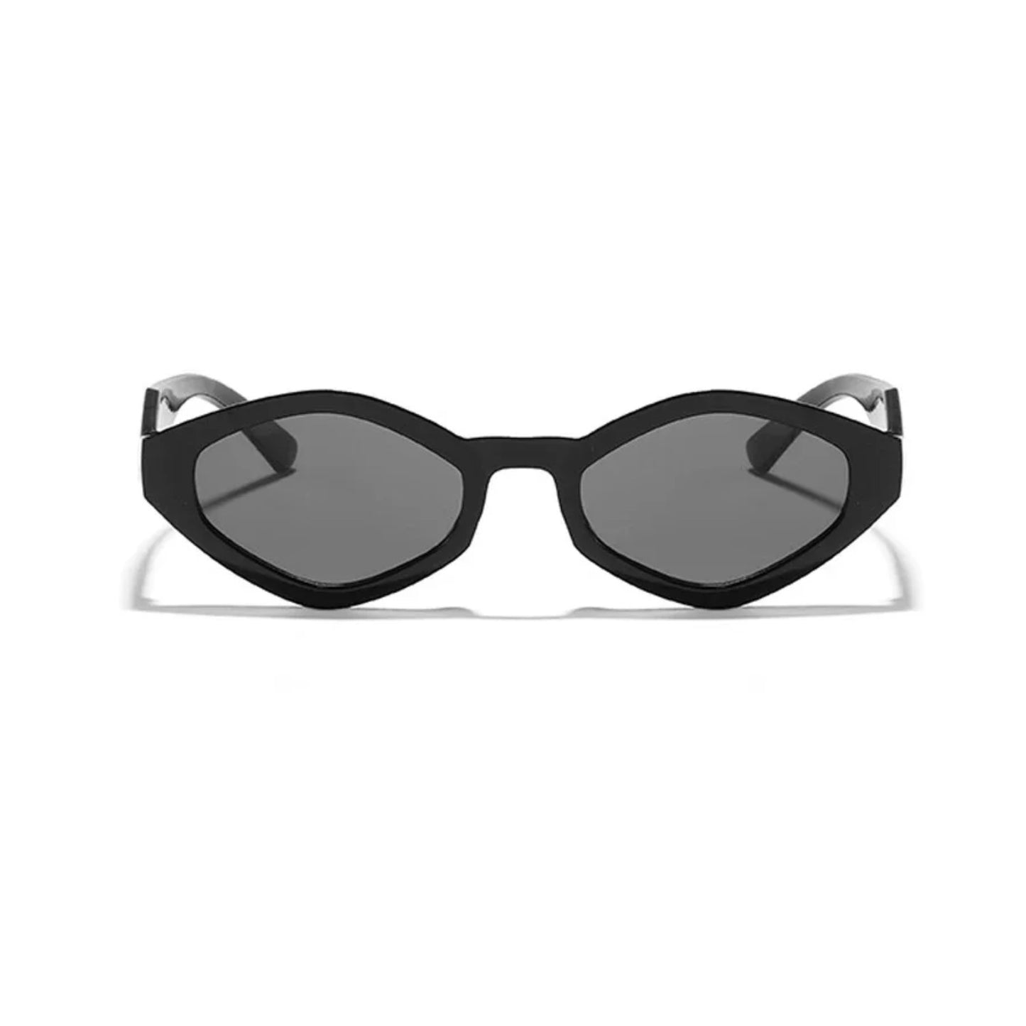 Plastic Irregular Cat Eye UV400 Sunglasses