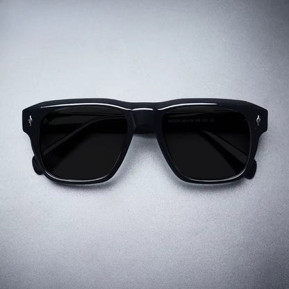 Vintage Polarised Acetate Sunglasses UV400 with a Larger Fit front view