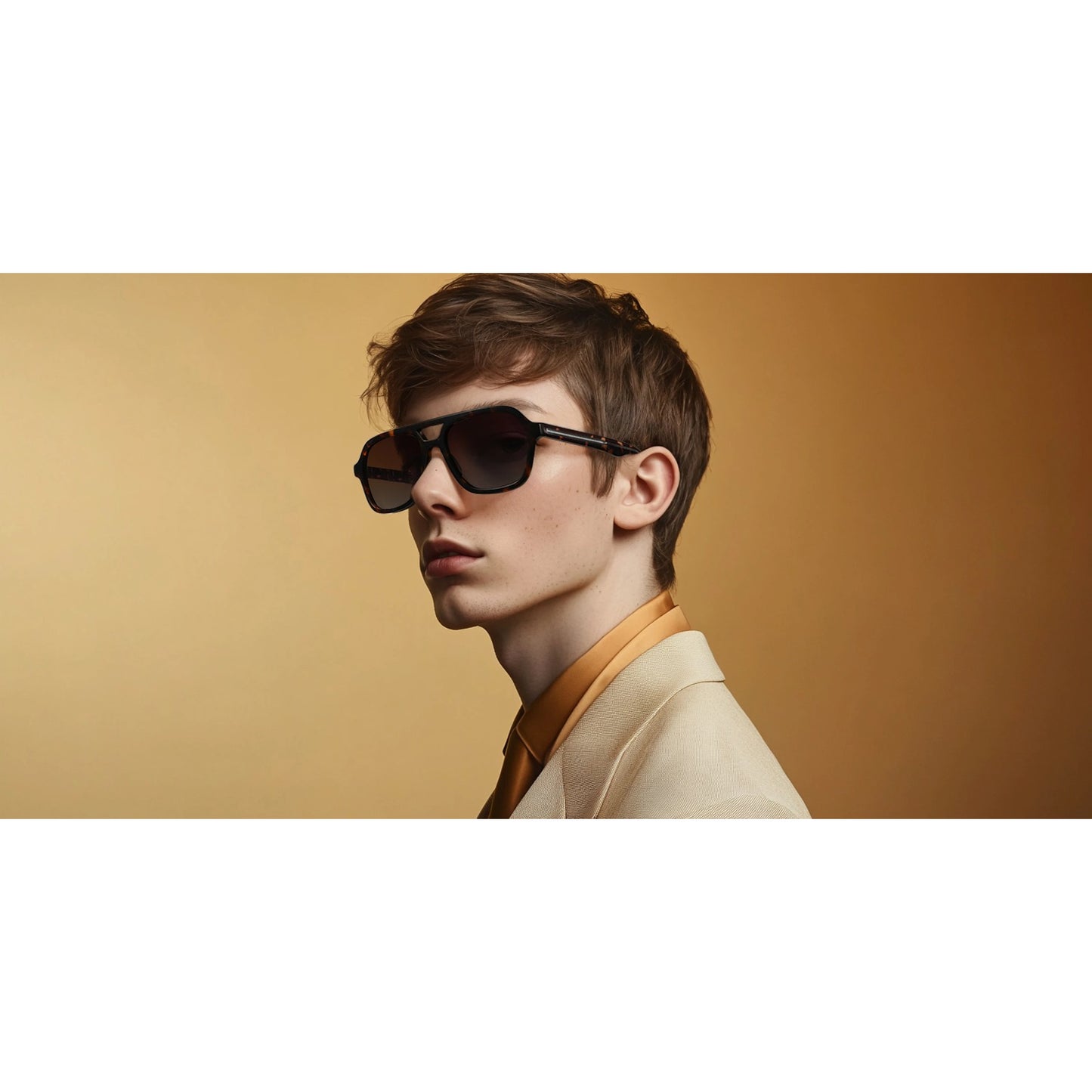 Acetate Tortoise Pilot Polarized UV400 Sunglasses